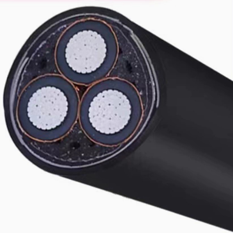 High Quality 0.6/1kv 1core 3core 35mm 70mm 120mm XLPE Insulated Sheathed Copper Cable Power Electric Cable