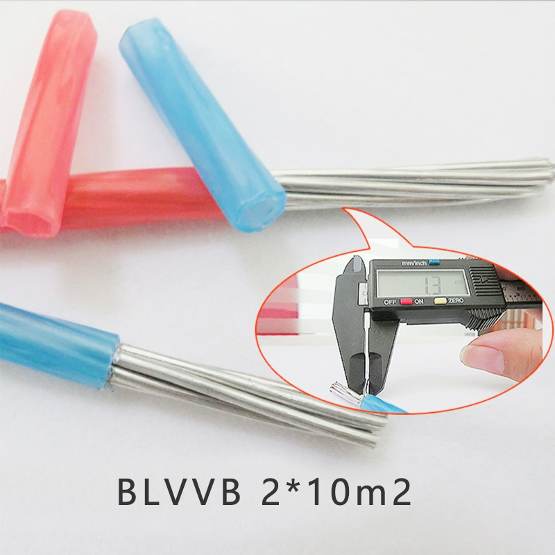 Home Decoration Flat Wire Blvvb PVC Aluminum Multi-Core PVC Sheath Wire