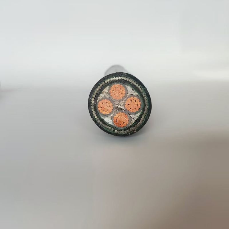 Venta en caliente Cu/al/ PVC/XLPE/Rubber/3 núcleos/cables de alimentación de cobre