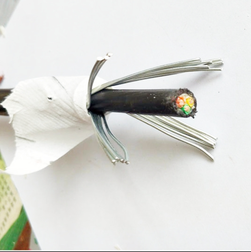 Kvv32 Copper XLPE PVC PE Insulation Control Cable with
