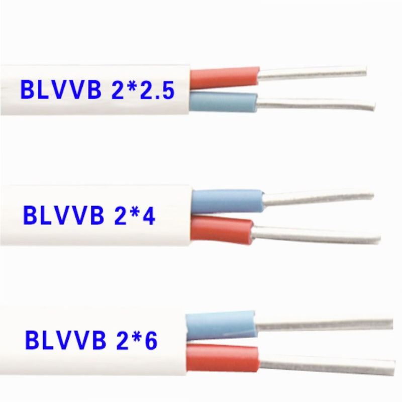LSZH PVC Type 1.5mm 2.5mm 4mm 2/3 Core Twin and Earth Cable Electrical Flat Wire