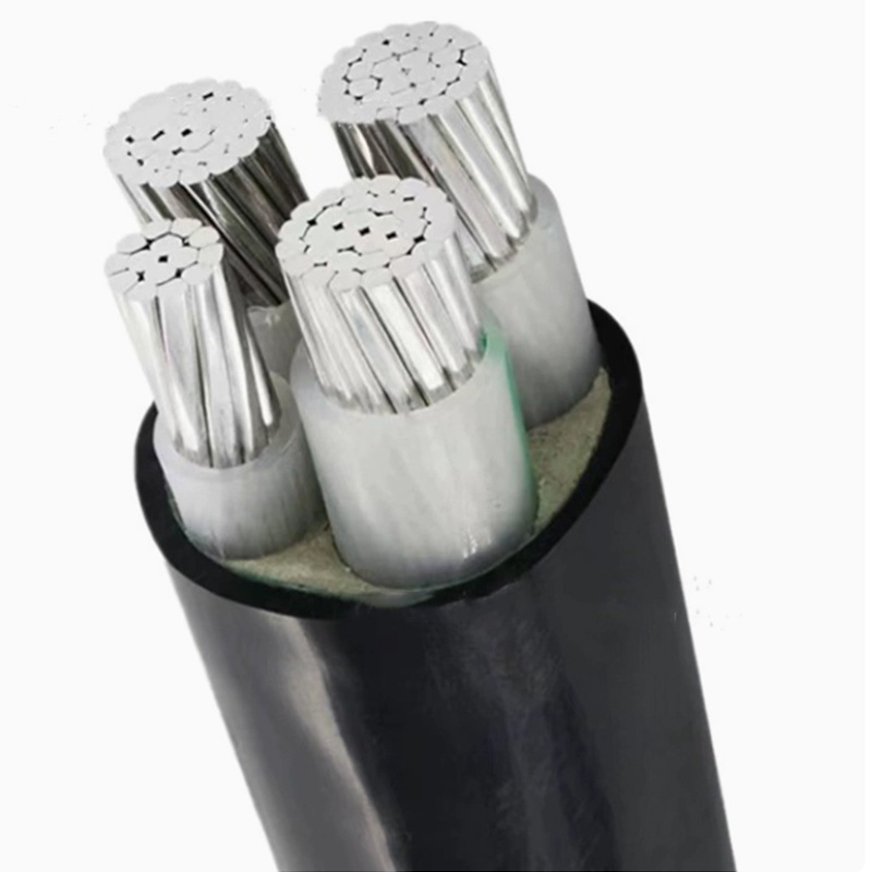 LV Flame Retardant R2V Zr Yjlv 4X50mm2 XLPE Insulated PVC Jacket Stranded Power Cable