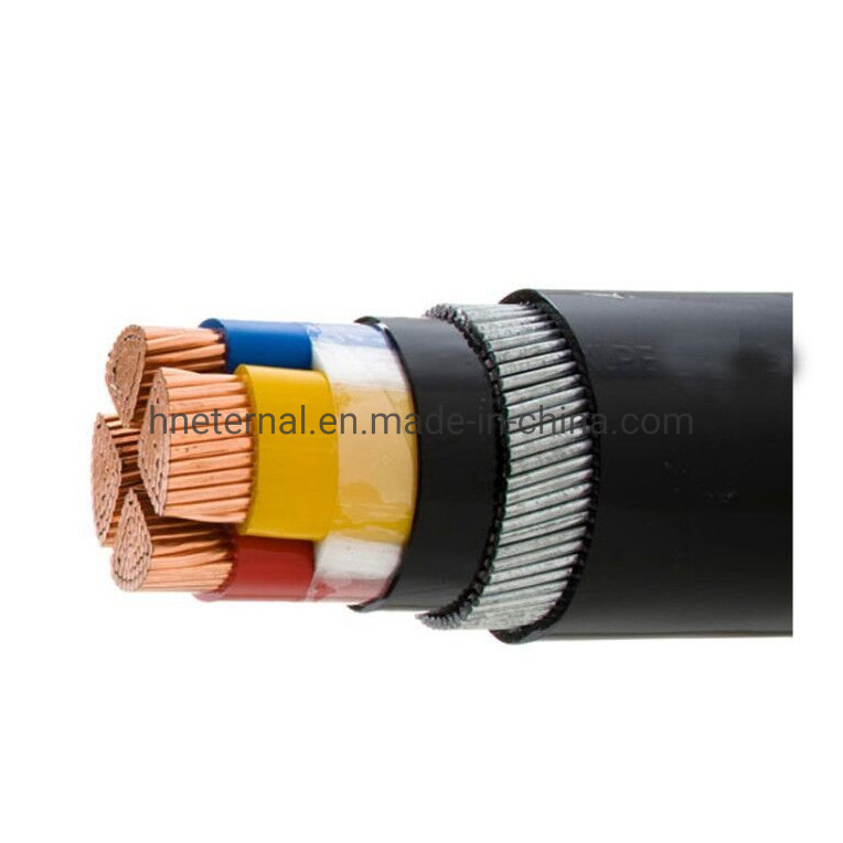 Low Voltage 0.6/1kv 4 Core 150mm Insulated Aluminum Copper XLPE Power Cable