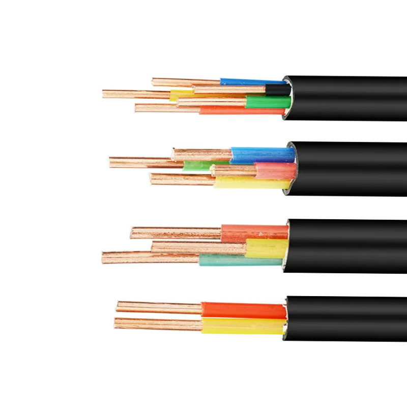Low Voltage 0.6/1kv Yjv XLPE Insulation PVC Sheath Unarmored Power Cable