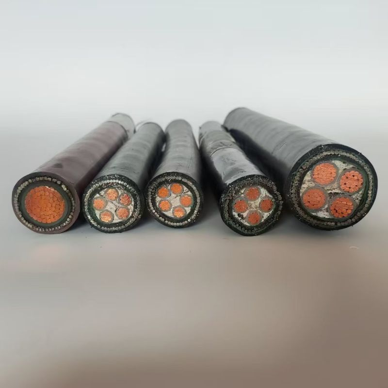Cabo de alumínio cobre de baixa tensão XLPE isolado blindado LSZH elétrico Cabo de alimentação
