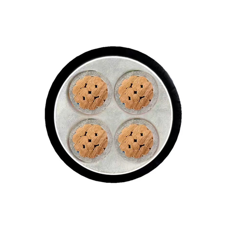Low Voltage Power Cable 0.6/1kv XLPE Insulation Multi Core Copper Conductor