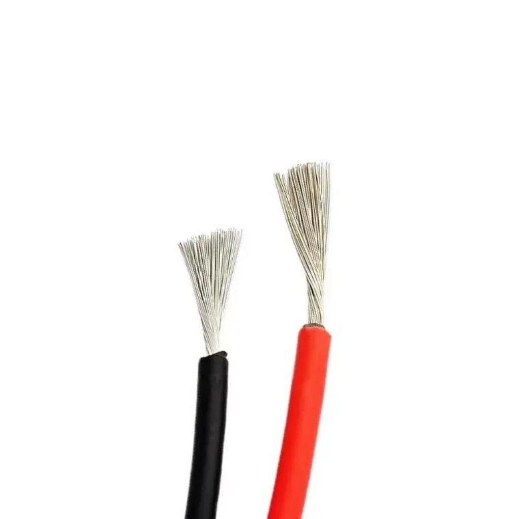 Low Voltage Solar PV DC Cable PVC Insulated Single Tinned Copper Wire Rubber Coated PV1-F for Photovoltaic System