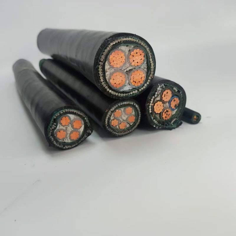 Low Voltage Steel Wire Armored 50mm 70mm 95mm XLPE 4 Core Armoured Power Cable