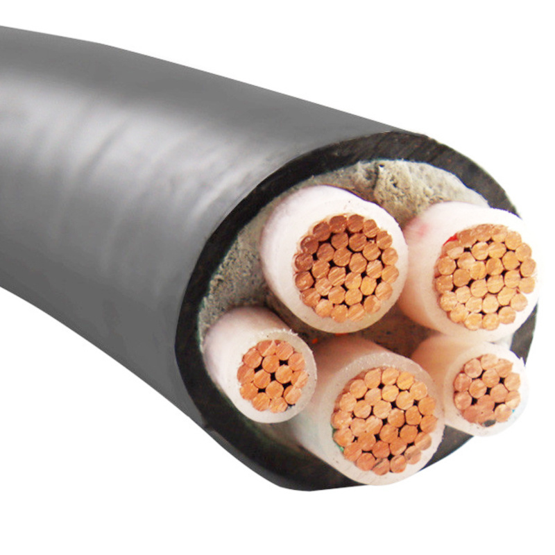 Low Voltage Yjv 4X300mm2 4X240mm2 4X185mm2 120mm 150mm 185mm 240mm 4 Core Cu XLPE PVC Copper Underground Power Cable