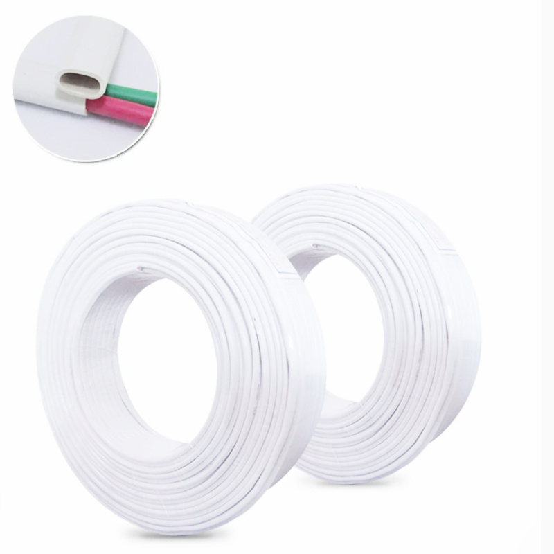 Fabricante Cable Eléctrico Plano de Doble Hilo con Aislamiento de PVC de Núcleo Sólido