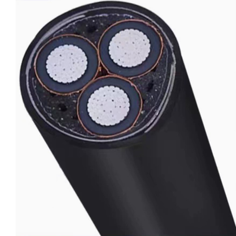 Medium Voltage Power Cable Three Core 630mm2 185mm2 XLPE Outdoor Unarmored and Armoured Cable