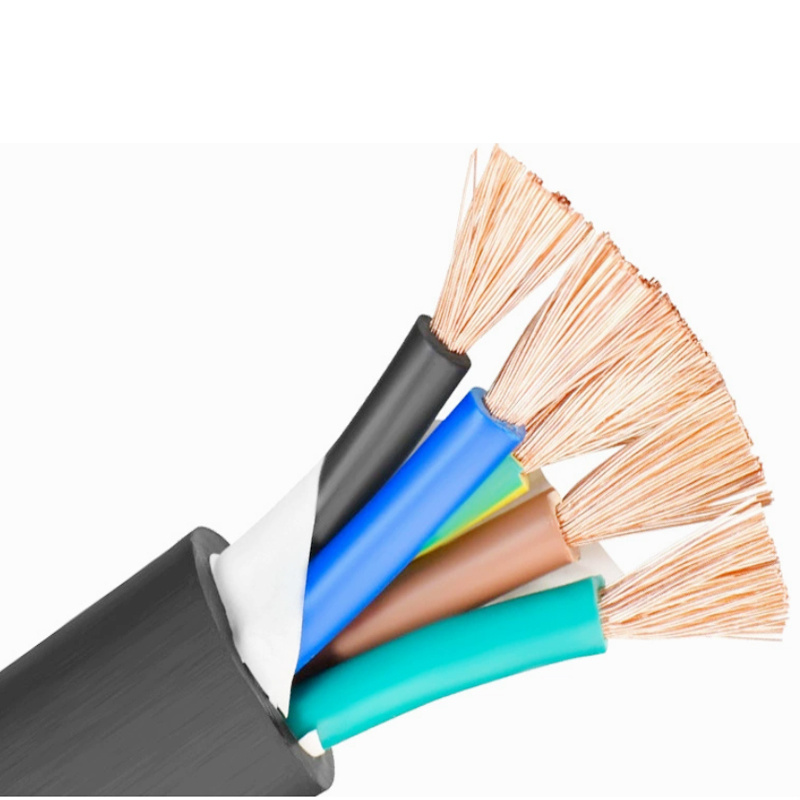 PVC/Rubber Insulated Submarine Power Cable Flexible Submersible Cable Waterproof Cable