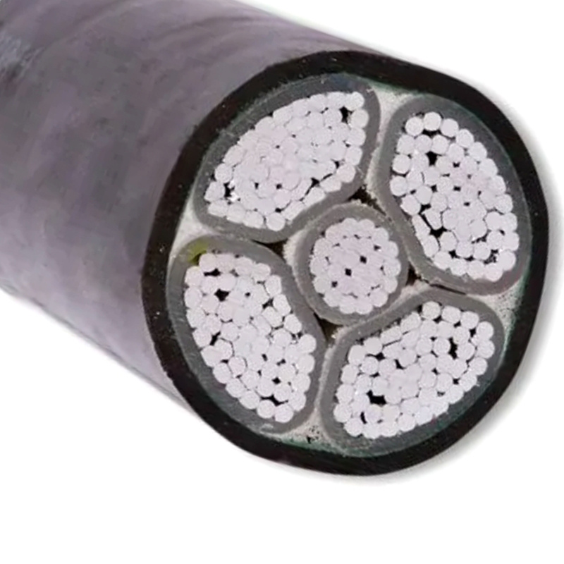 Single Core 0.6/1kv Yjlv Aluminum Conductor XLPE Insulated PVC Sheath Power Cable