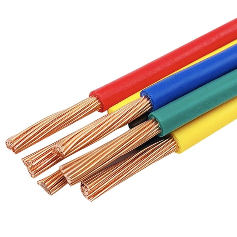 Single Core Copper Wire BV 1.5mm 2.5mm 4mm 6mm 10mm Electrical Electric Wires for House