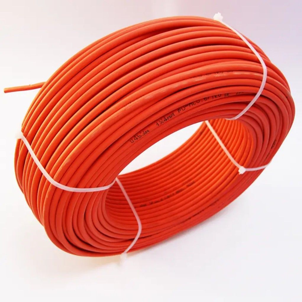 Solar Photovoltaic System Application TUV SAA Approved Solar PV Cable 6mm2 Wire