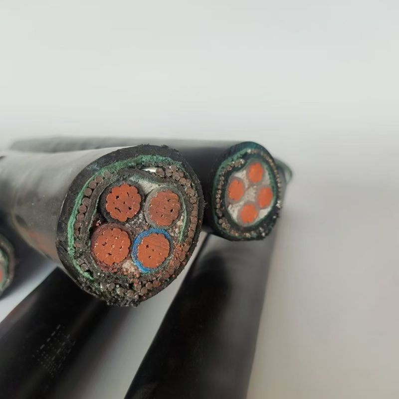 Stranded Copper Aluminum Conductor Crosslinked Polyethylene Electric Power Cable