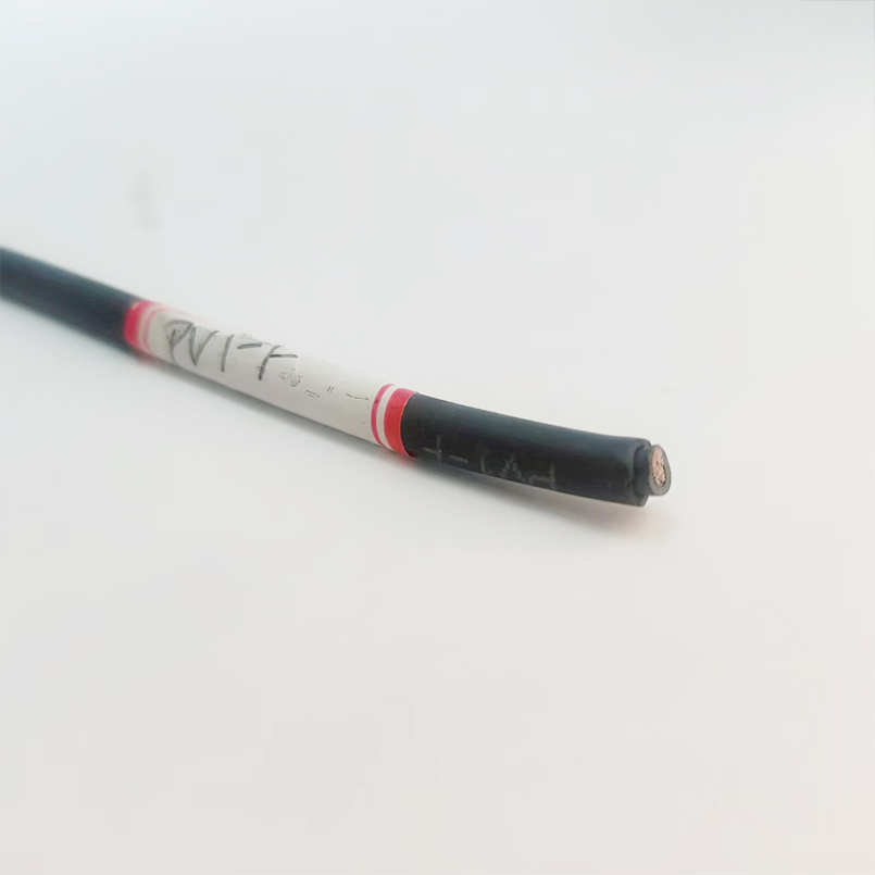 TUV PV System Cable UV Resistant Wire PV1-F Xlpo Single Core Solar Cable