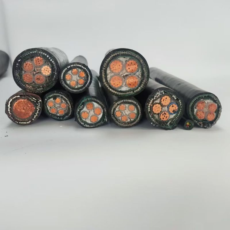 Underground Copper XLPE/PVC Insulated 4 Core 25mm 70mm 16mm Swa Armoured Electrical Cable Wire