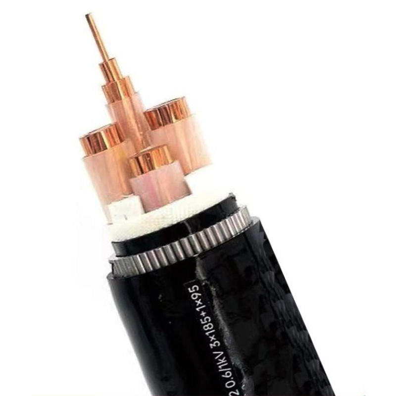 XLPE Insulated Cu Conductor PVC Jacket Electrical Power Cable