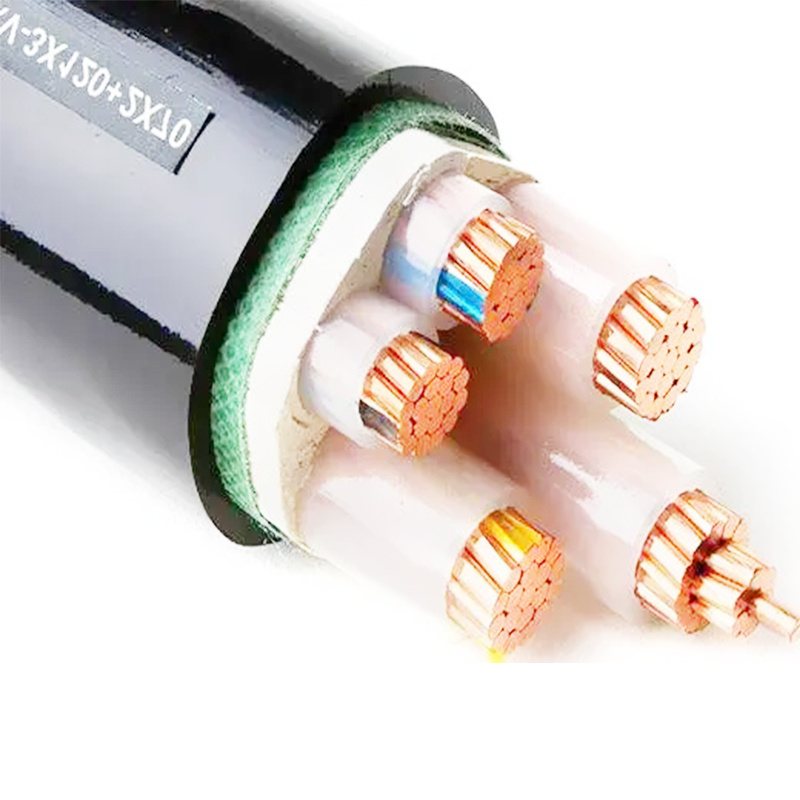 Yjv 0.6/1kv Cu Conductor XLPE Insulation PVC Sheath Electrical Wire Power Cable