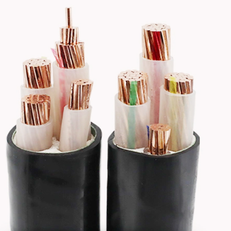 Yjv Copper Conductor XLPE Insulation PVC Sheath Power Cable