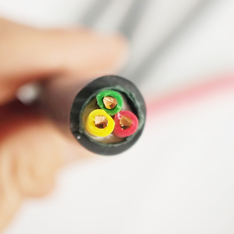 Yjv XLPE Insulation PVC Sheath Power Cable Rated Voltage 0.6/1kv Permanent Laying