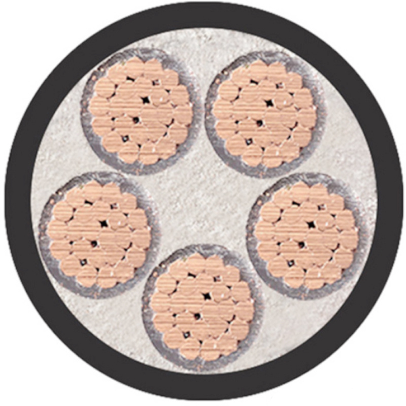 Yjv XLPE Insulation PVC Sheath Unarmored Power Cable