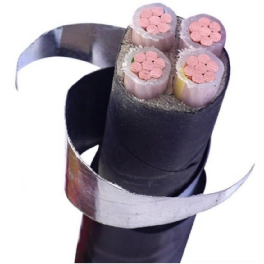 Yjv22 Yjlv Yjlv22 Power Cable 0.6/1kv Cu Al XLPE PVC Steel Tape Armoured Power Cable