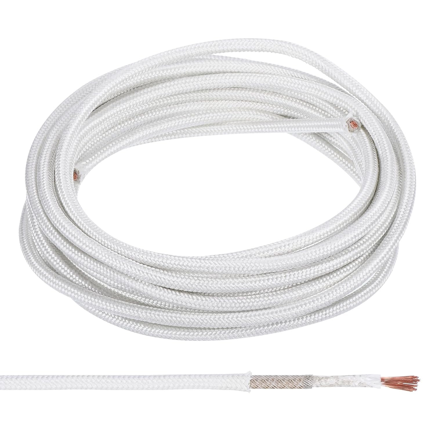-60-500 Degrees Celsius Mica Glass Fiber Electronic Insulated Heat Resistant Flexible High Temperature Wire