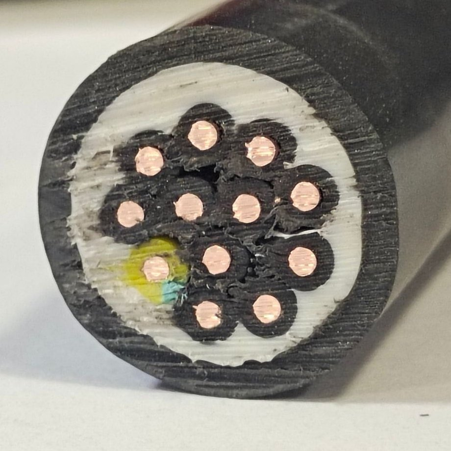 0.6/1kv 12*1.5 12X1.5mm 12 Core 1.5mm 12g1.5 Nyy Electric PVC Copper Cable