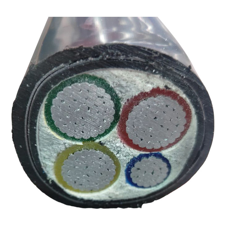 0.6/1kv 3X150mm2+1X 70mm2 Aluminium Conductor Armoured Cable with with Mechanical Protection
