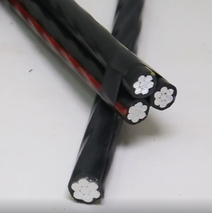 0.6/1kv Aluminium Conductor 3 Core XLPE Insulated ABC Aerial Bundle Cable