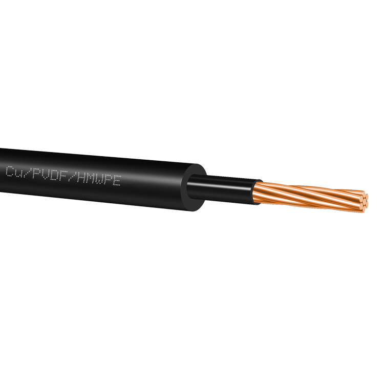 0.6/1kv Cu/Hmwpe/PVDF 1X10 1X16 1X25 1X35 1X50 1X70 1X95 mm2 Single Core Cathodic Protection Cp Cable