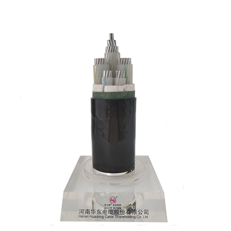 0.6/1kv Huadong 4c 35mm2 Power 60mm 1 Core PVC Underground Pipe Low Voltage Cable