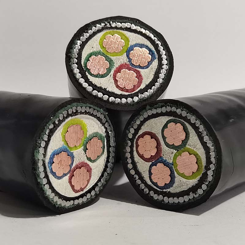 0.6/1kv PVC Insulated Armoured 16mm 4 Core 3 Phase 6mm Underground Power Cable