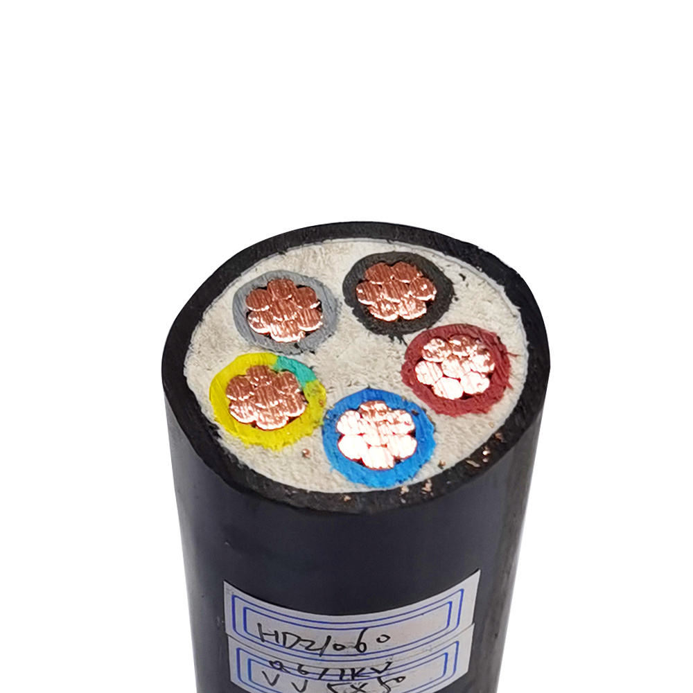 0.6/1kv U1000 R2V Copper Electric Cable 5X6mm2 5X10mm2 5X16mm2 5X25mm2 5X35mm2 5X50mm2 5X70mm2 5X95mm2 Electric Cable