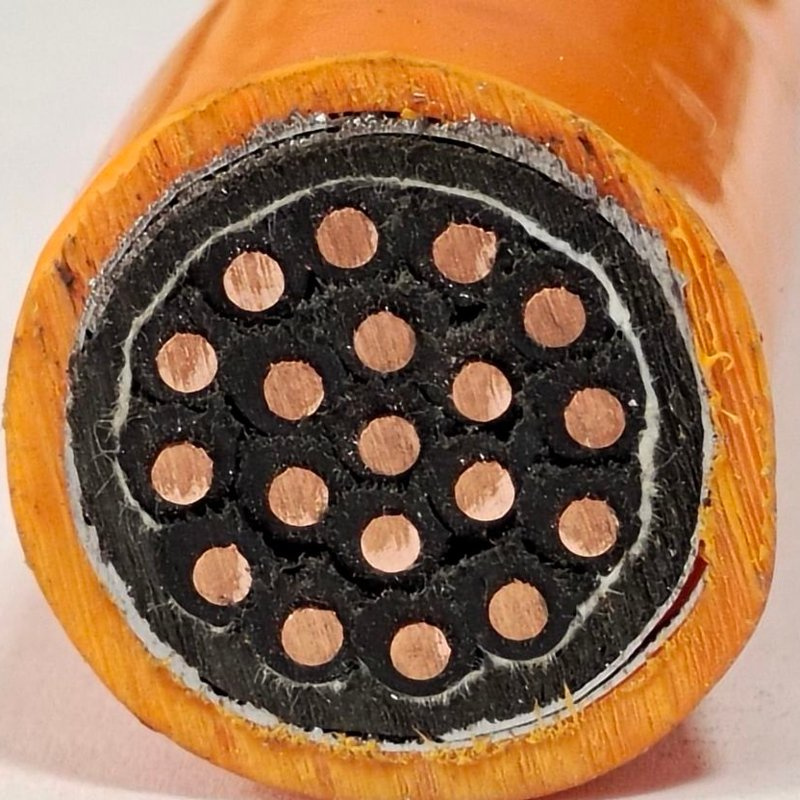 0.6/1kv U1000 Rvfv Cu/XLPE/PVC/Dsta/PVC Yjv22 19*2.5mm2 19 Core 2.5mm2 Steel Tape Armoured Power Cable