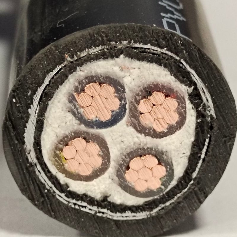 0.6/1kv Yjv22 4 Core 10mm 4X10mm2 4*10mm2 Sta Steel Tape Armored Underground Electrical Power Cable