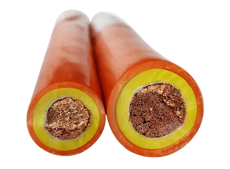 1/0 2/0 AWG Pure Copper Wire Stranded Welding Cable Silicona