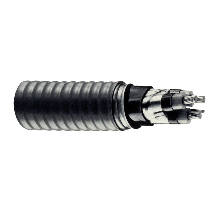 1000V Aislamiento XLPE Núcleo de Aluminio UL Tipo Mc-Hl Mc 14/2 Cable Interlock