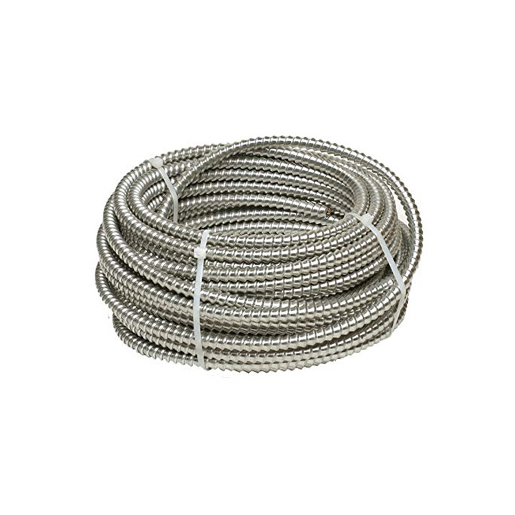 12/2 Aluminum/Copper Conductor XLPE Insulated AC90 AC90 Flexible Interlocked Aluminum Armoured Cable Wire
