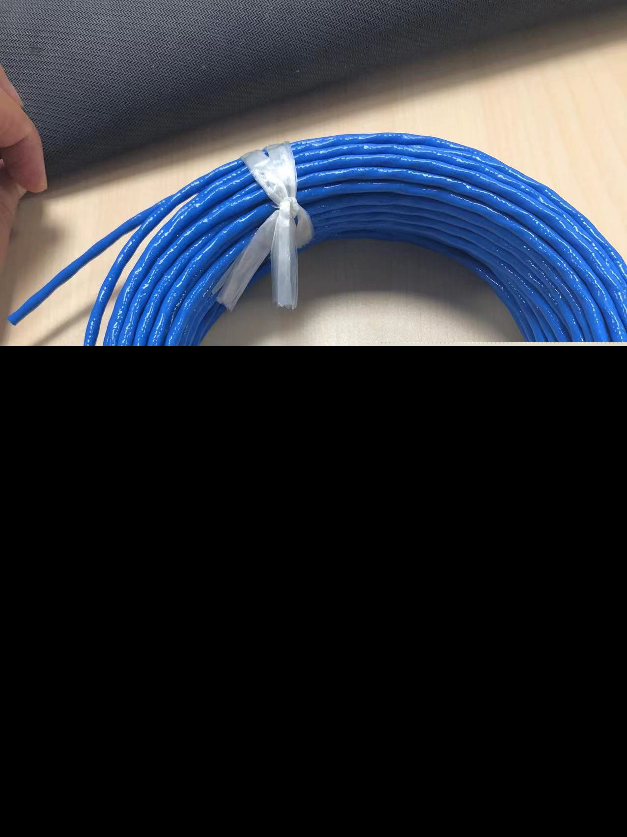 22 AWG Tinned Copper Wires High Temperature Insulation Vibration Sensor Cable PTFE Maetrial