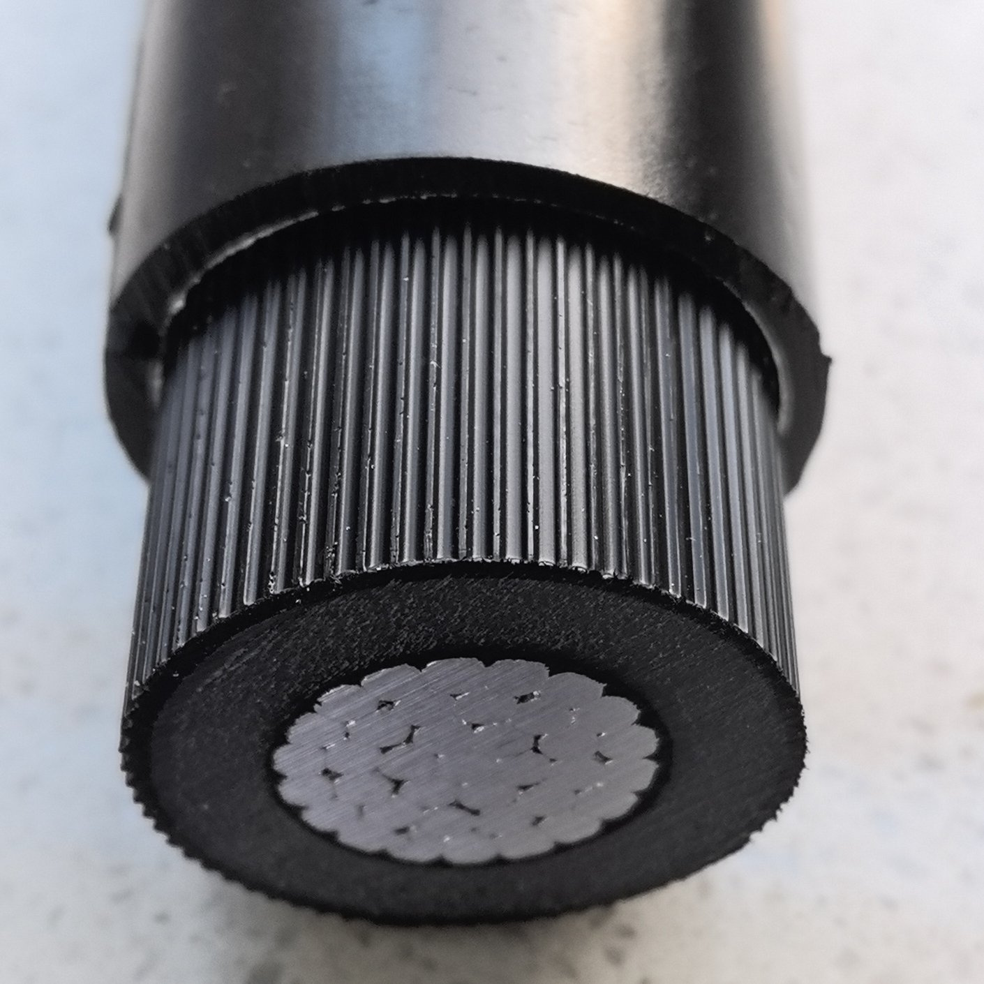 24kv 30kv 36kv 1X150 1X185 1X240 mm2 Longitude Aluminium Plastic Tape Waterblocking Waterproof Rodent Proof NF C 33-226 Hta Cis Cable