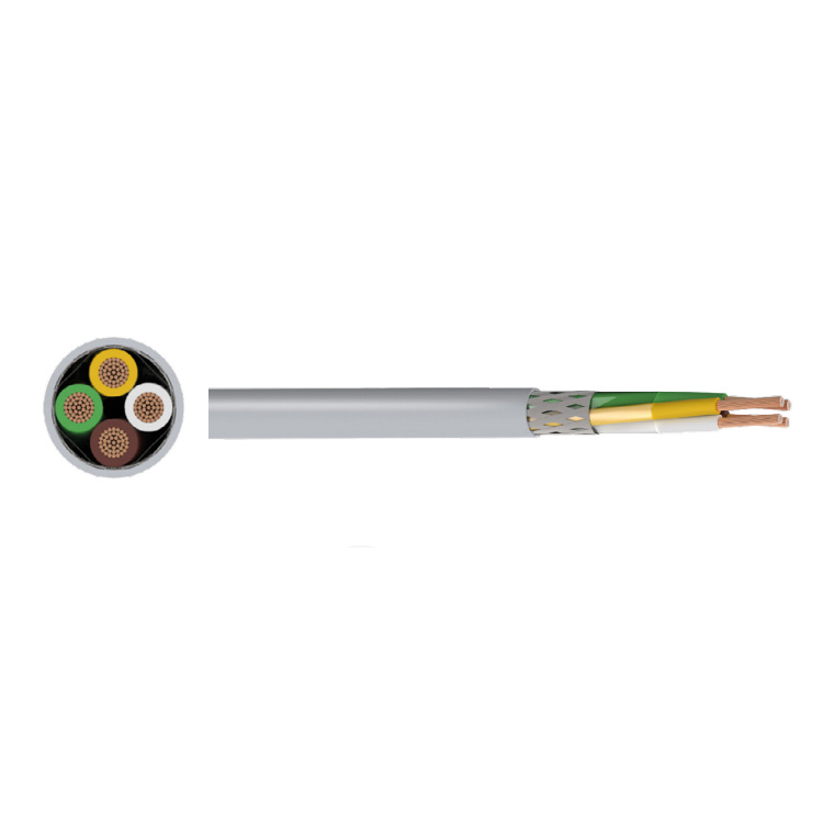 250V Lihch Tcwb (Tinned Copper Wire Braid) Screened LSZH Signal Transmission Cable