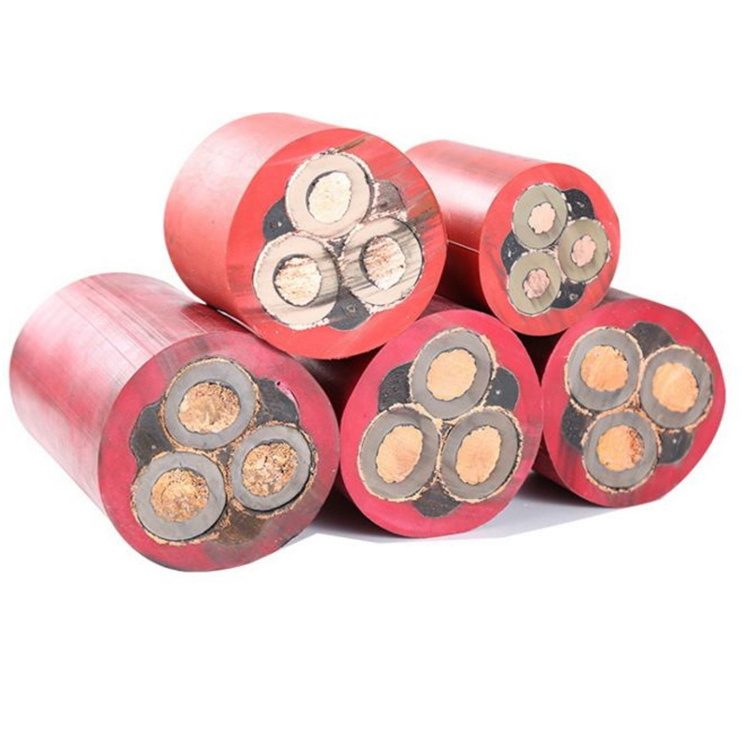 25mm 35mm 50mm 75mm Multicore Flexible Copper Mine Fiber Optic Cable