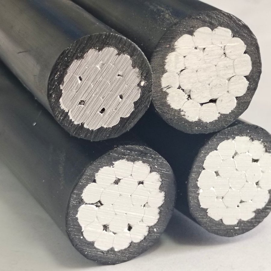 3*150+95 3X150+1X95 RM 0.6/1kv Overhead Aerial Bundled Twisted ABC Cable