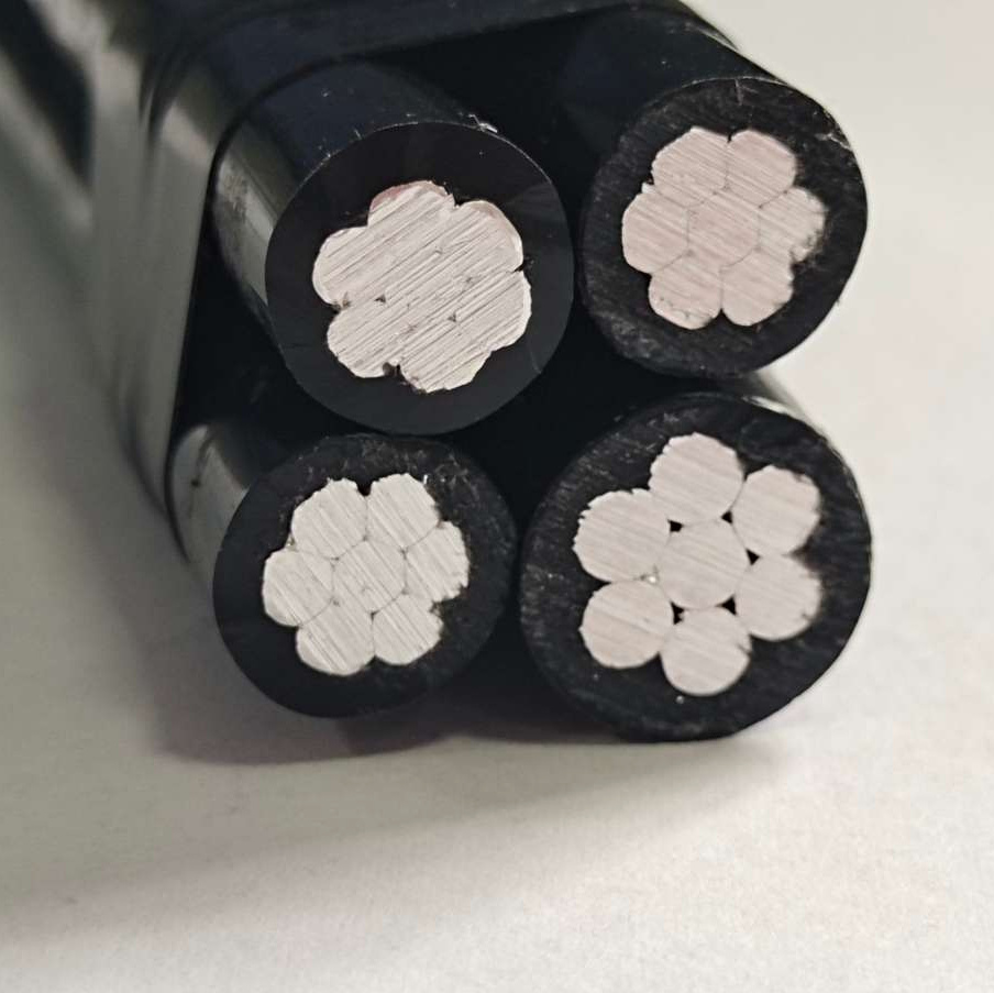 3*35+54.6 1X54.6 RM+3X35 RM ABC Aluminium Overhead XLPE Insulated Electric ABC Aerial Bundle Cable