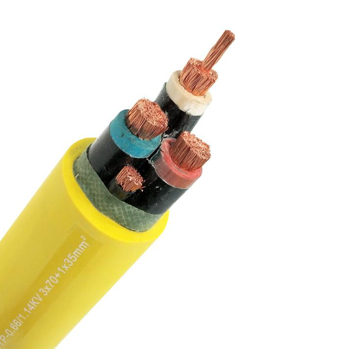 3 4 5 Cores 6/10kv 95mm2 General Rubber Cable for Mining