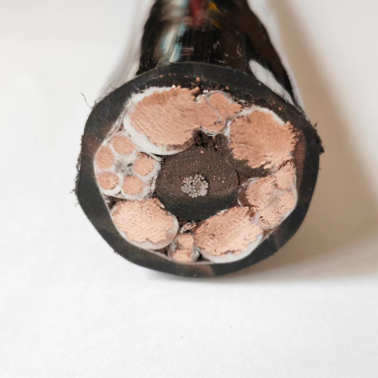 300/500V 4X16+1X2, 5+8X1, 5+2X (2X1StD) mm2 Flexible Low Voltage Lift Rubber Power Cable