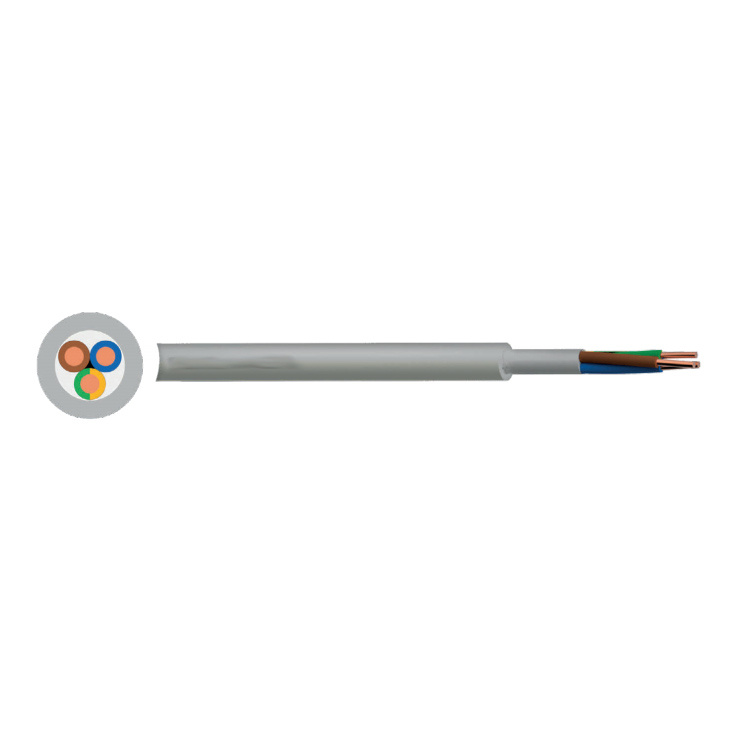 300/500V Copper Conductor XLPE Insulation Halogen-Free Sheath Low Smoke Nhxmh/ (N) Hxmh (St) Nhxmh-J/O Nhxmh Gray Color Cable